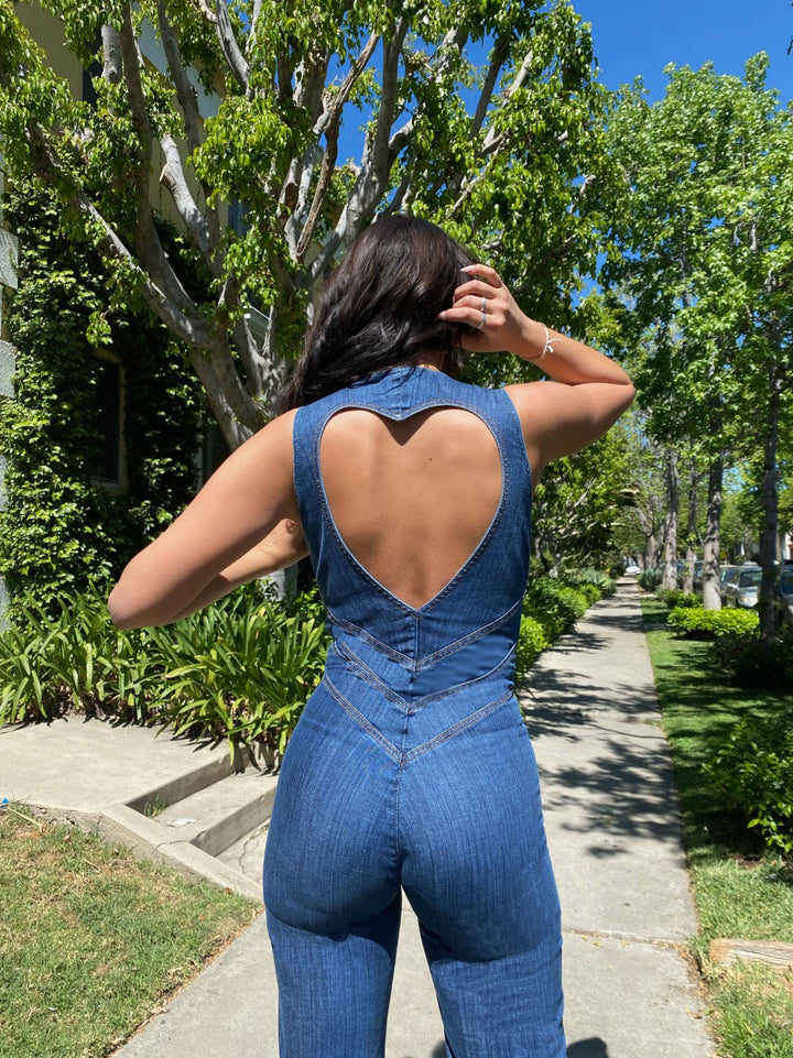 Skylar™  | Denim Jumpsuit