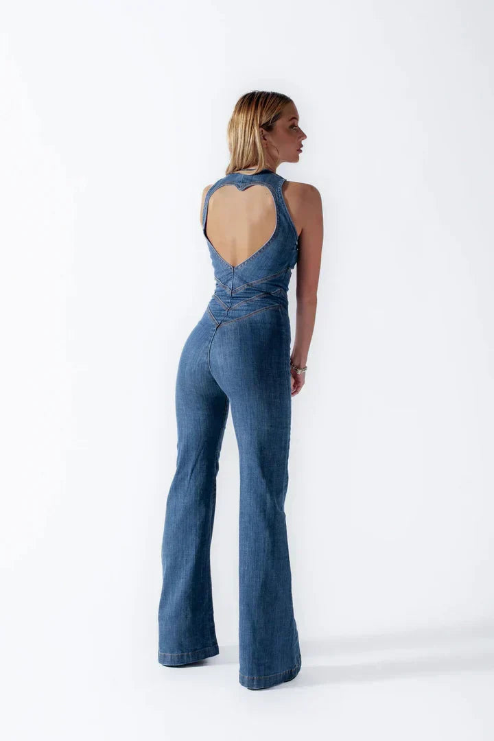 Skylar™  | Denim Jumpsuit