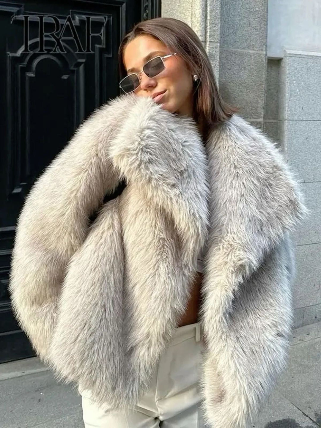 Skylar™ |  Faux Fur Coat