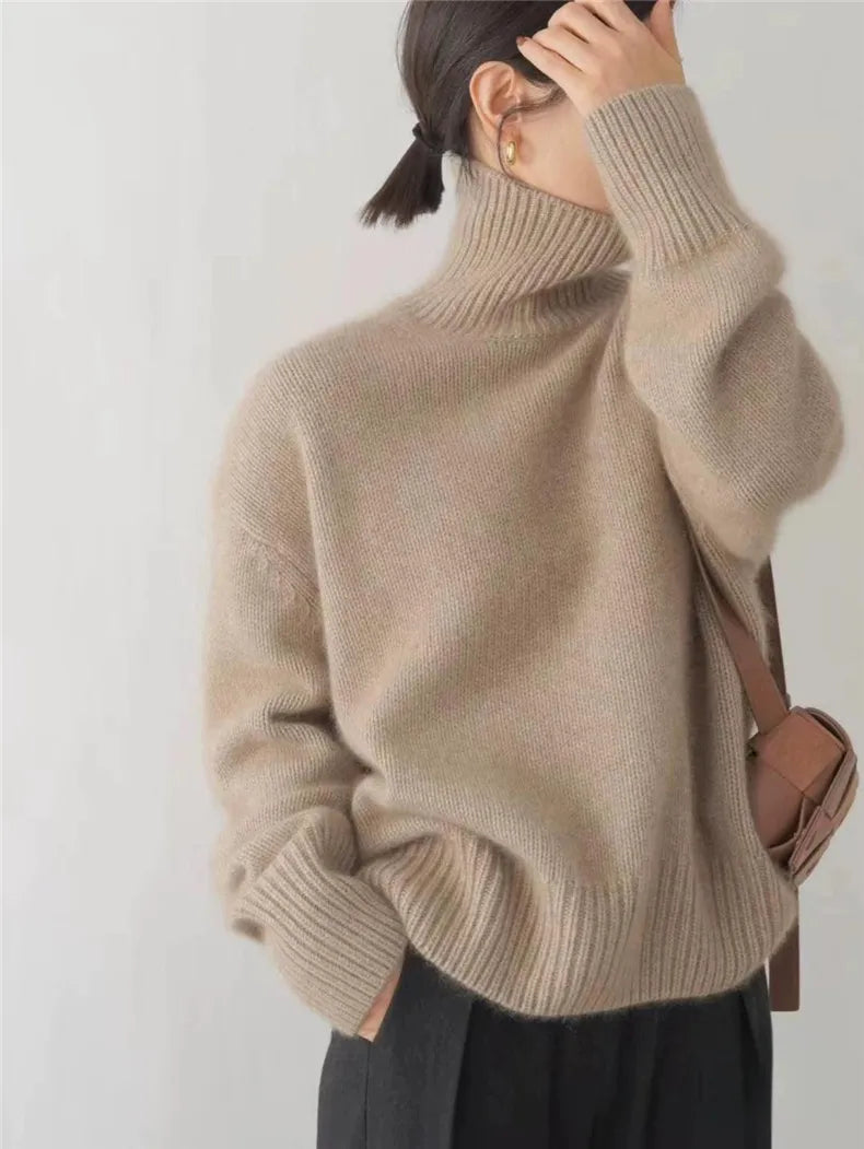 Skylar™ | Wool Turtleneck Sweater