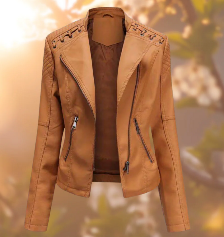 Skylar™ | Veste en Cuir de Luxe